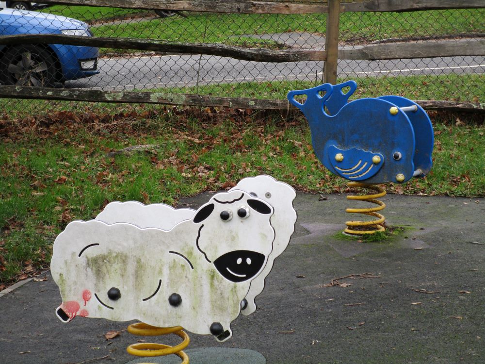 Crawley Down Playground Sheep