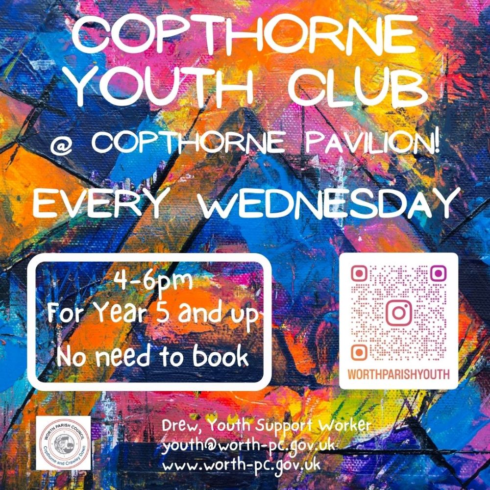 Copthorne Youth Club Poster 
