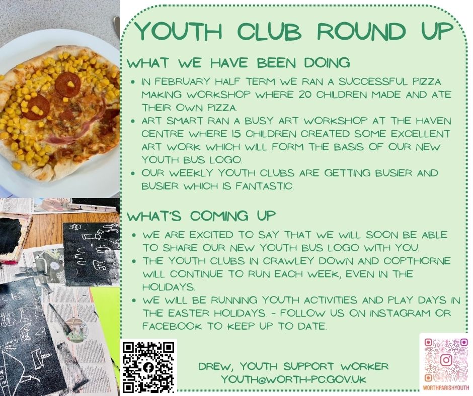 Youth Club Round Up February 24