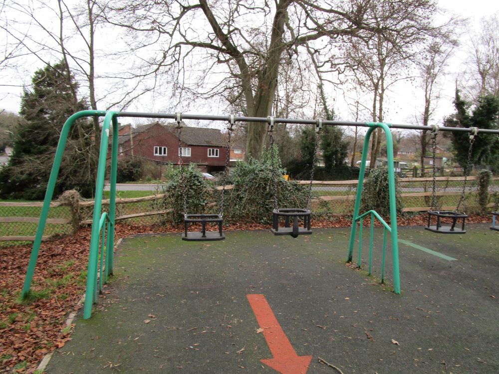 Crawley Down Playground Swings