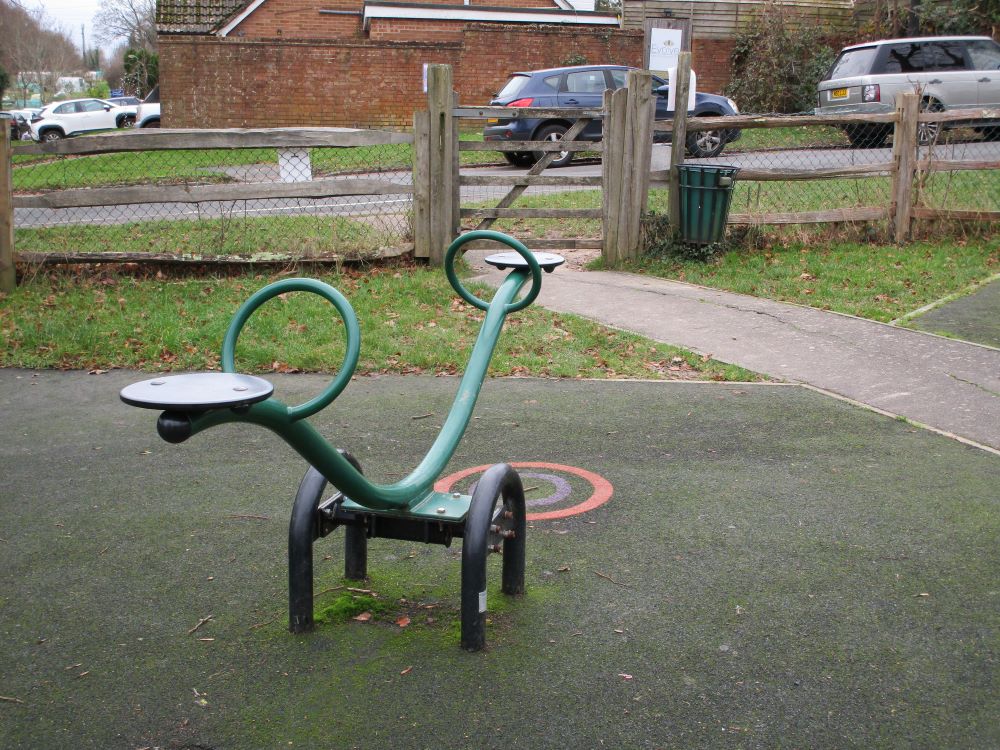 Crawley Down Playground Seesaw