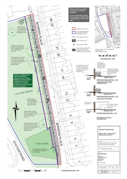 Bowers Place Site Plan